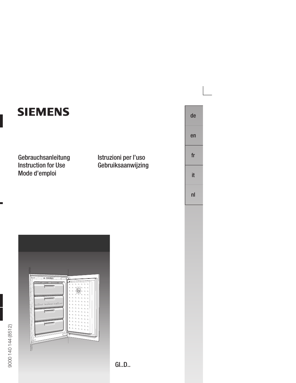 Siemens GI18DA65 User Manual | 65 pages