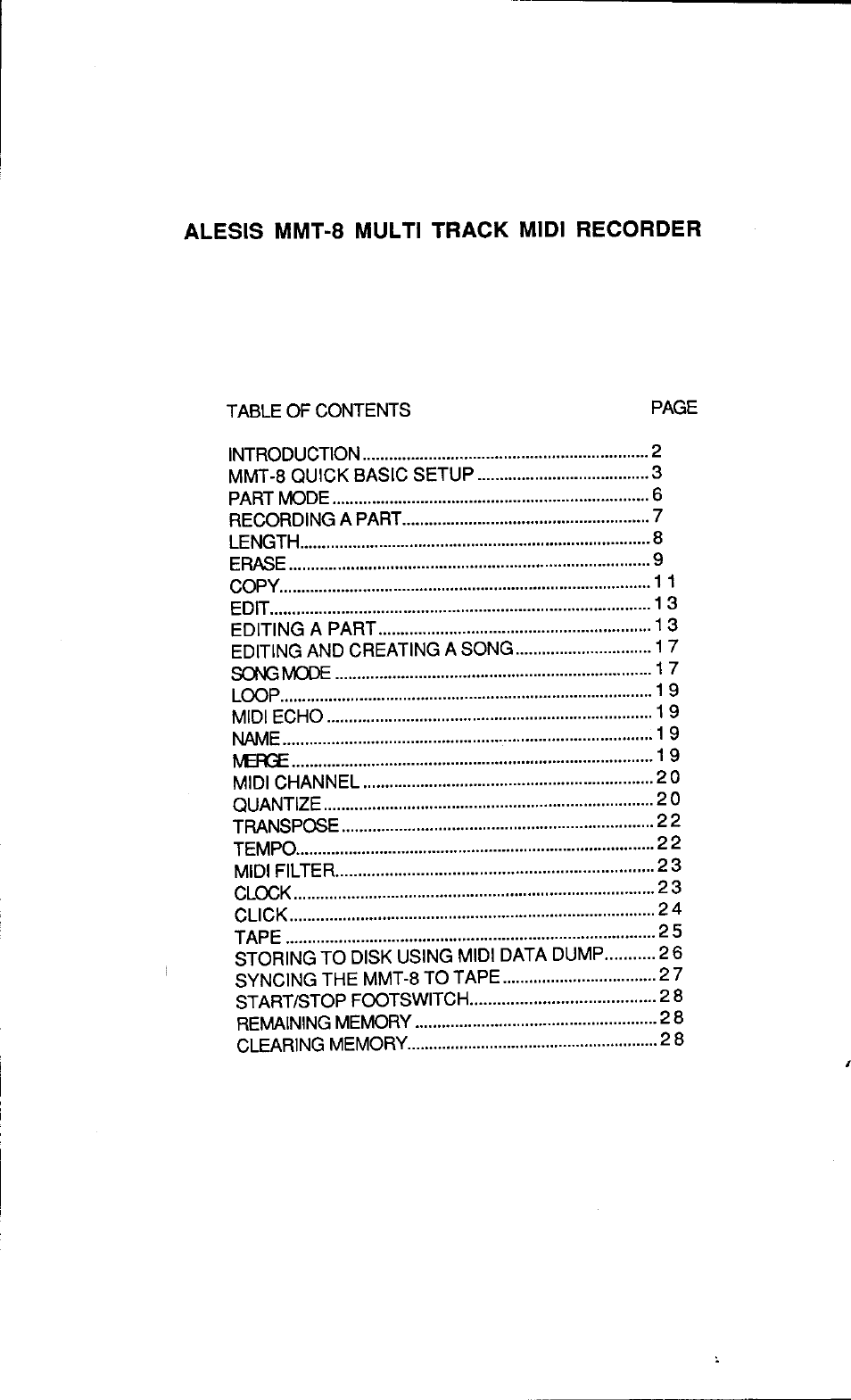 ALESIS HR-16:B User Manual | Page 36 / 72