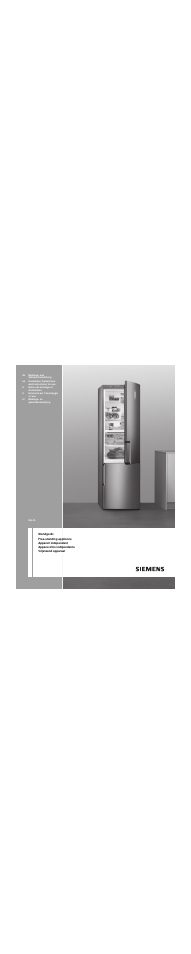 Siemens KA62DV71 User Manual | 129 pages