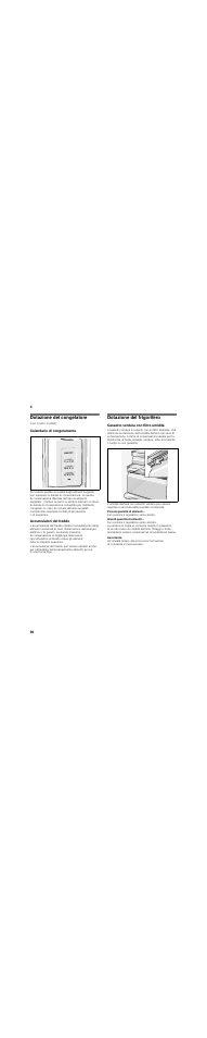 Dotazione del congelatore, Calendario di congelamento, Accumulatori del freddo | Dotazione del frigorifero, Cassetto verdura con filtro umidità | Siemens KA62DV71 User Manual | Page 96 / 129