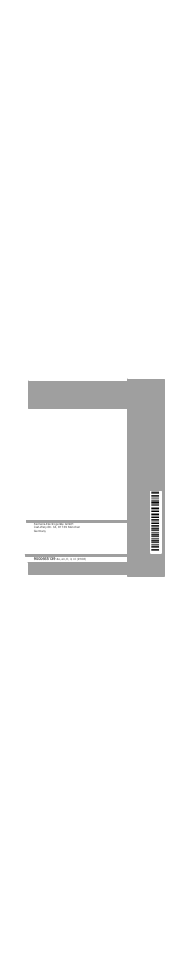 Siemens KI24RX30 User Manual | Page 62 / 62