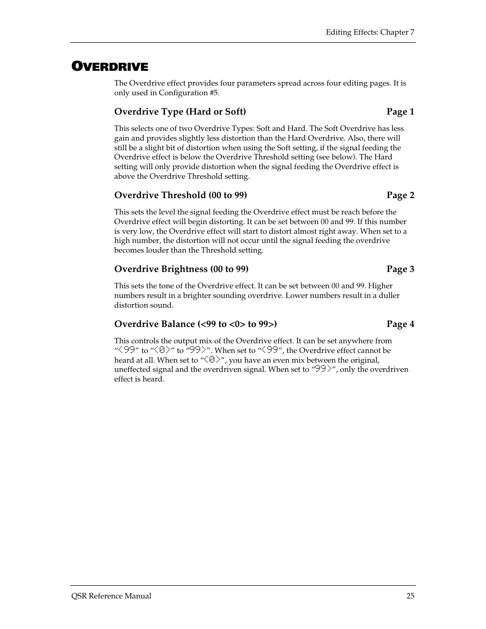 Verdrive | ALESIS QSR 64 User Manual | Page 113 / 143