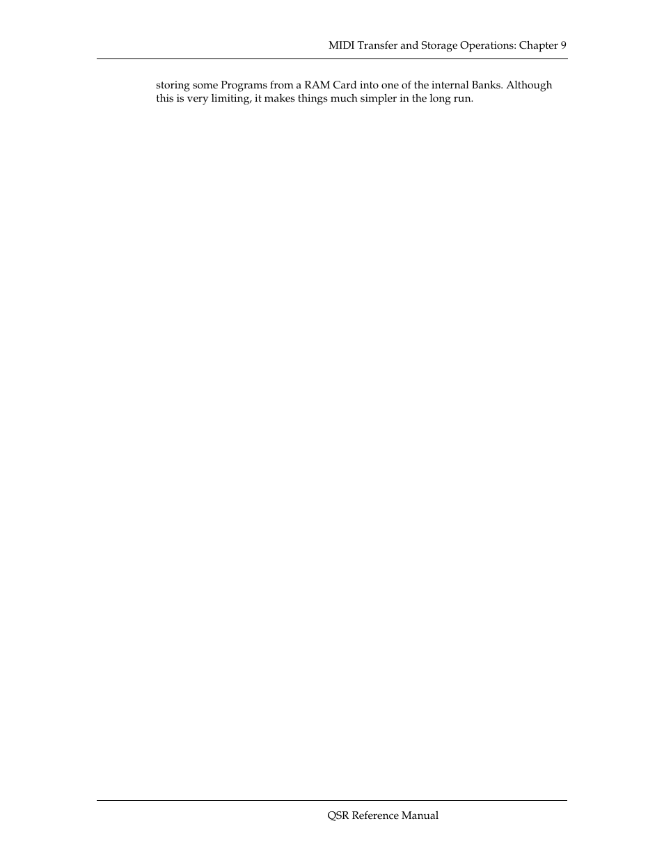 ALESIS QSR 64 User Manual | Page 126 / 143