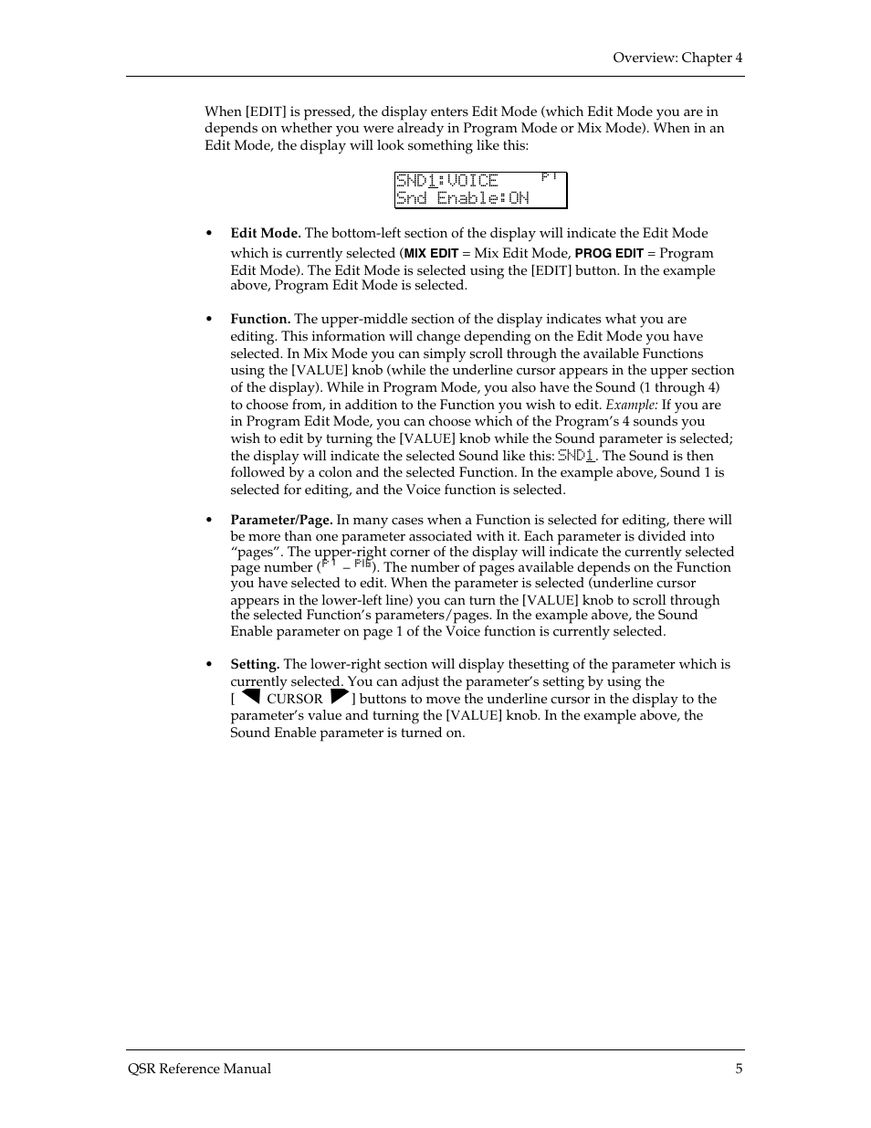 ALESIS QSR 64 User Manual | Page 31 / 143