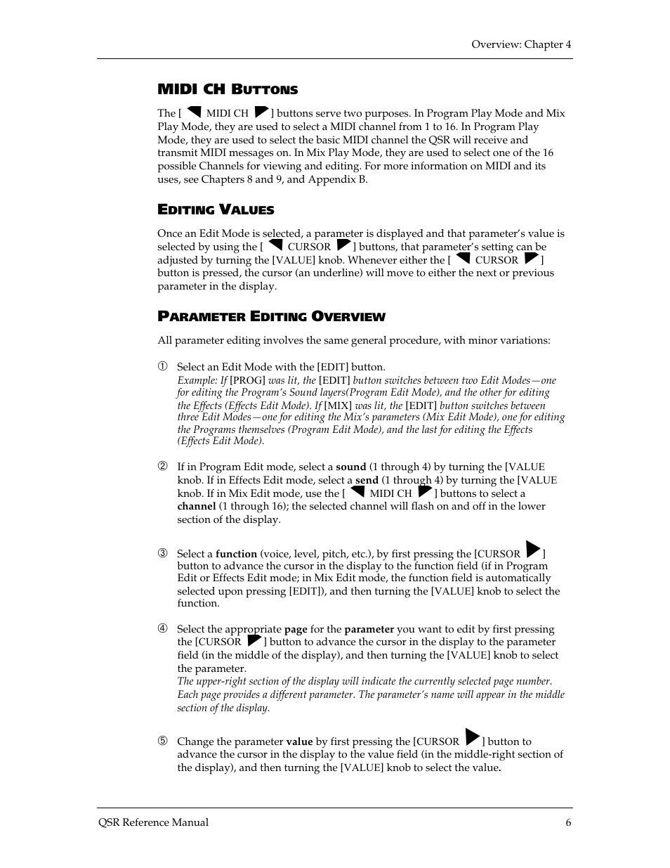 ALESIS QSR 64 User Manual | Page 32 / 143