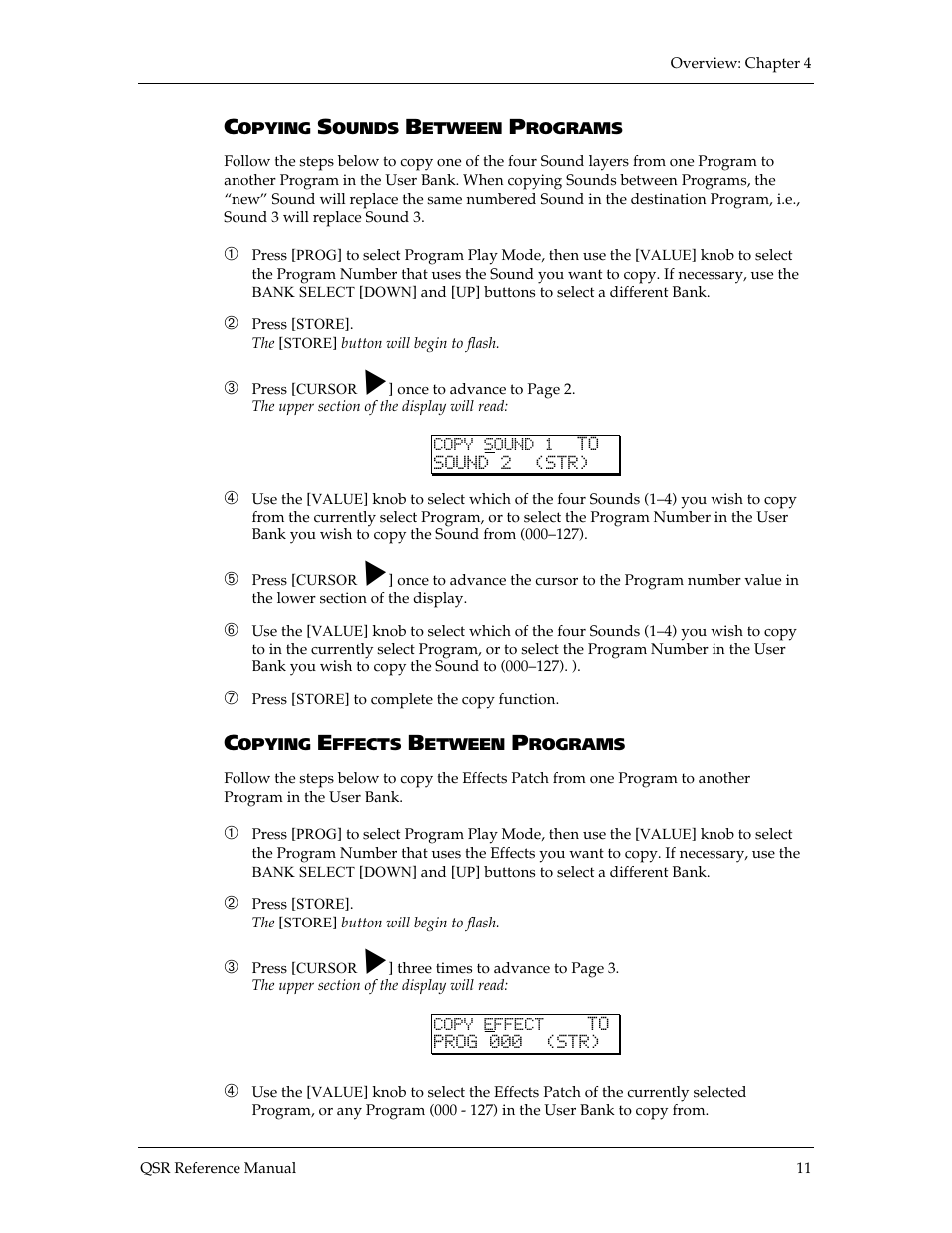 ALESIS QSR 64 User Manual | Page 37 / 143