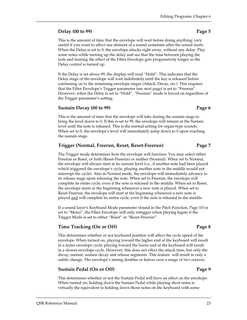 ALESIS QSR 64 User Manual | Page 70 / 143