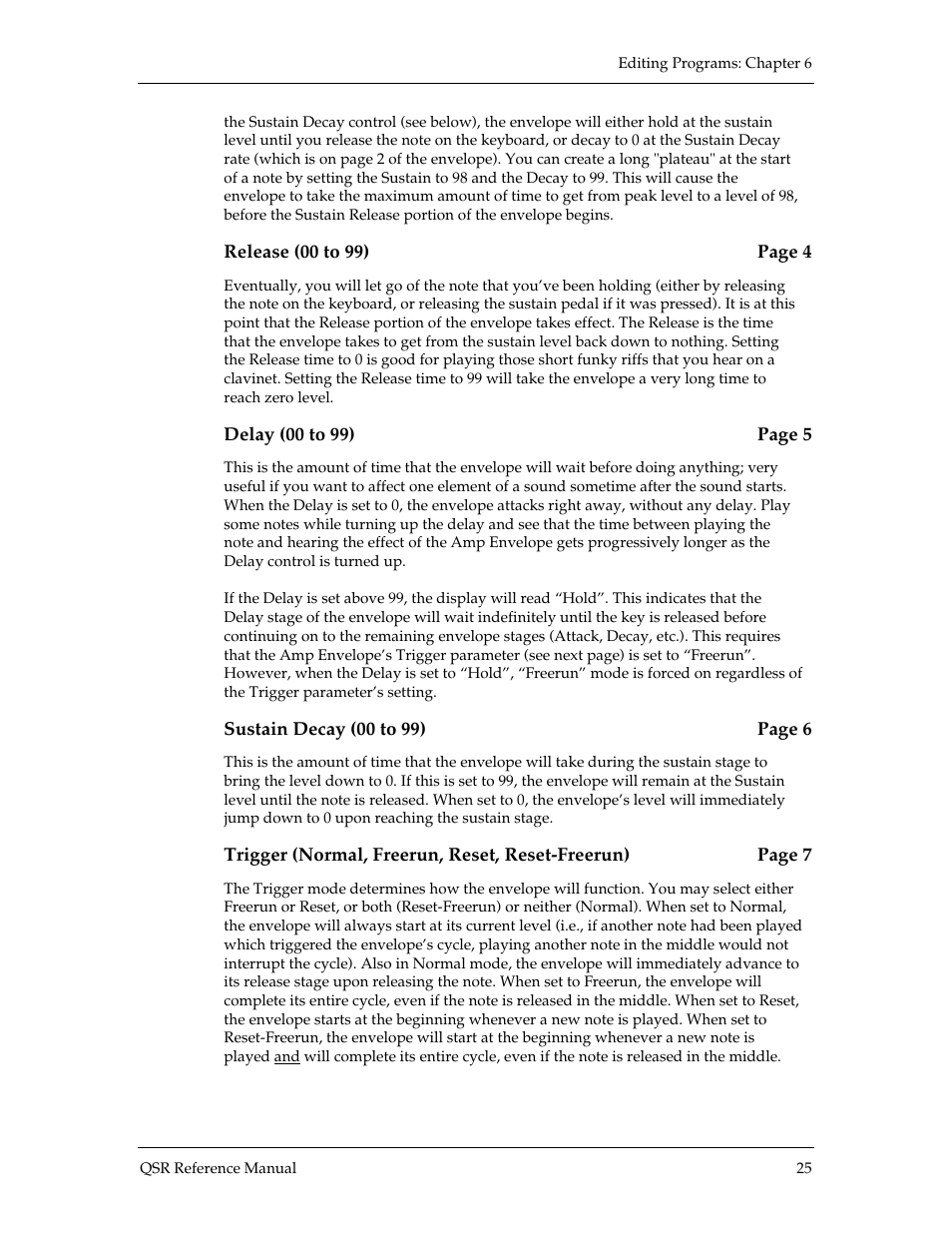 ALESIS QSR 64 User Manual | Page 72 / 143