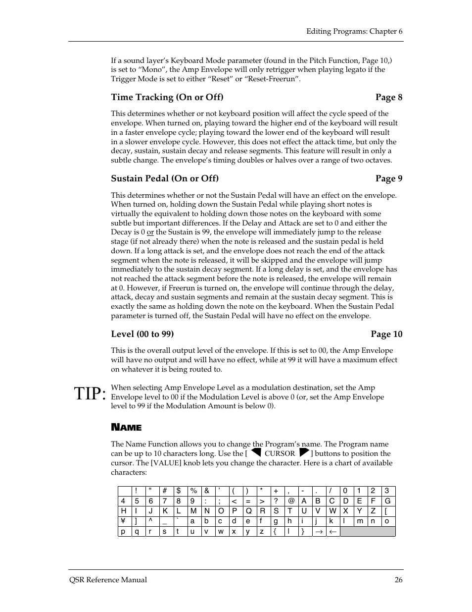 ALESIS QSR 64 User Manual | Page 73 / 143