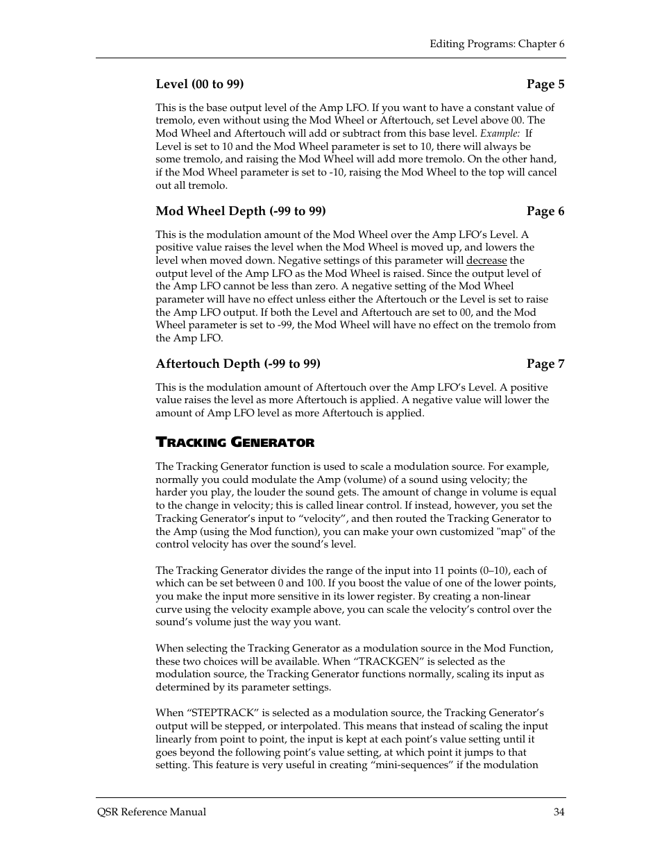 ALESIS QSR 64 User Manual | Page 81 / 143