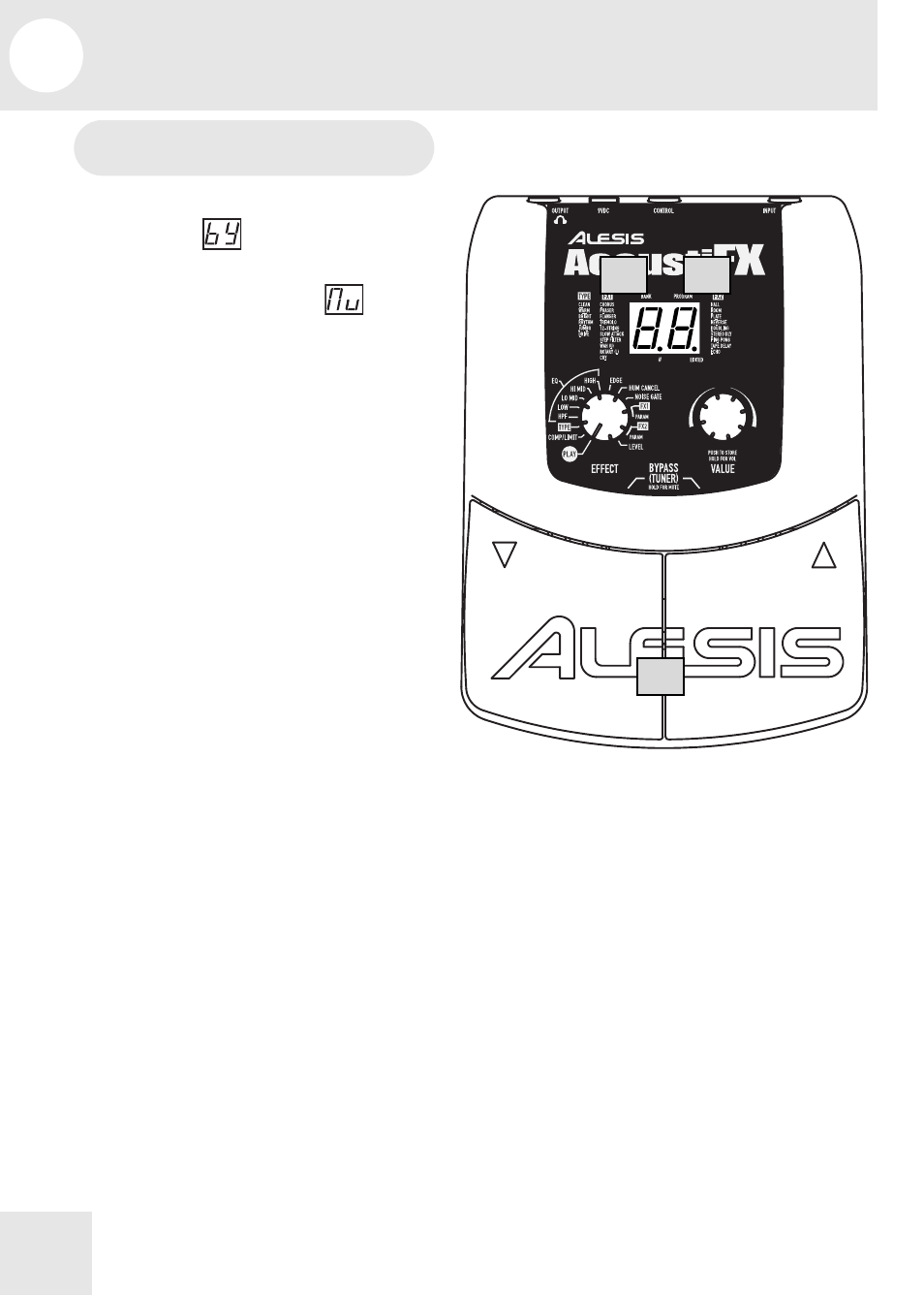 7 using the tuner | ALESIS NanoVerb Stereo Amplifier User Manual | Page 22 / 40