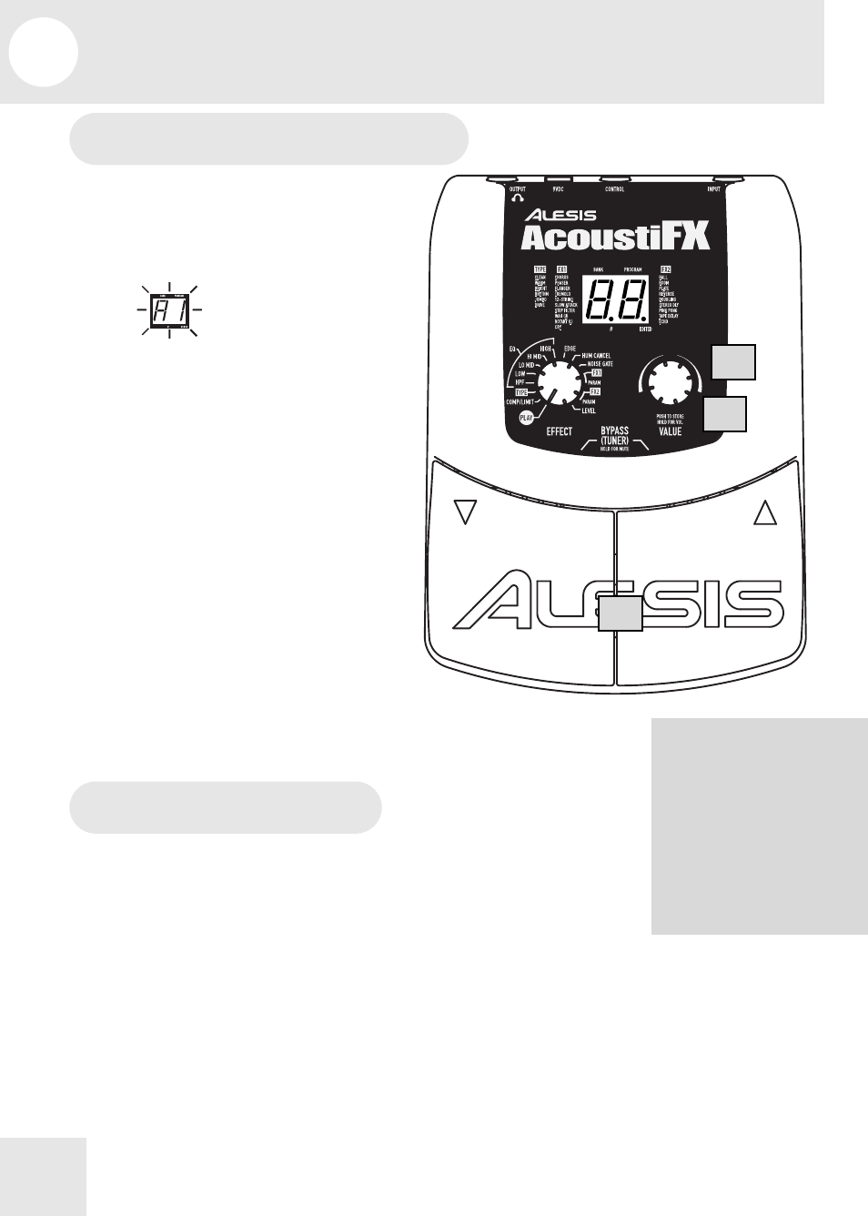 8 storing & copying programs | ALESIS NanoVerb Stereo Amplifier User Manual | Page 24 / 40