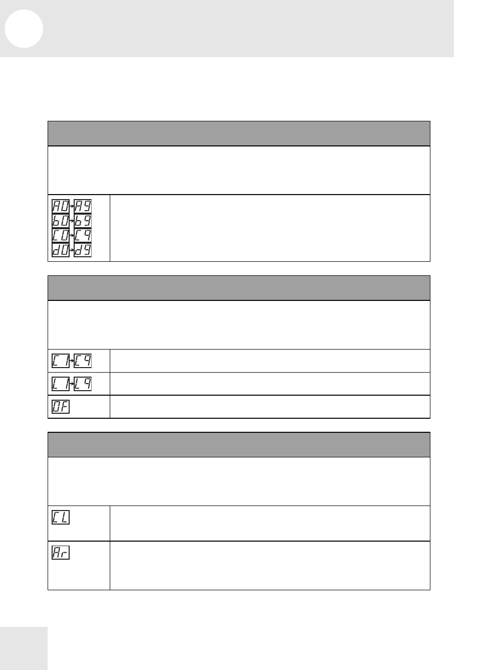 10 effect knob settings | ALESIS NanoVerb Stereo Amplifier User Manual | Page 27 / 40