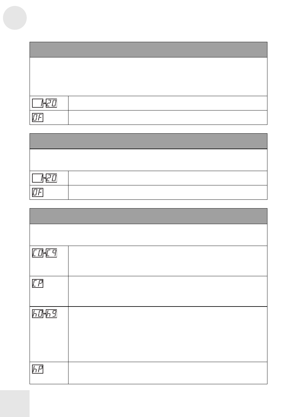 Effect knob settings | ALESIS NanoVerb Stereo Amplifier User Manual | Page 30 / 40