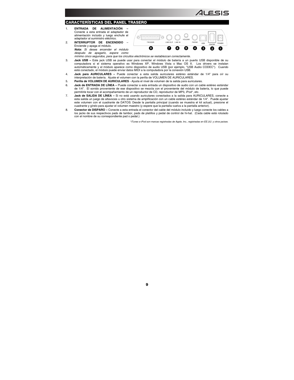 ALESIS DM7 User Manual | Page 9 / 16