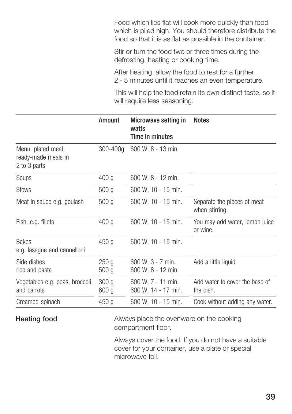 Siemens HF25G5L2 User Manual | Page 39 / 188