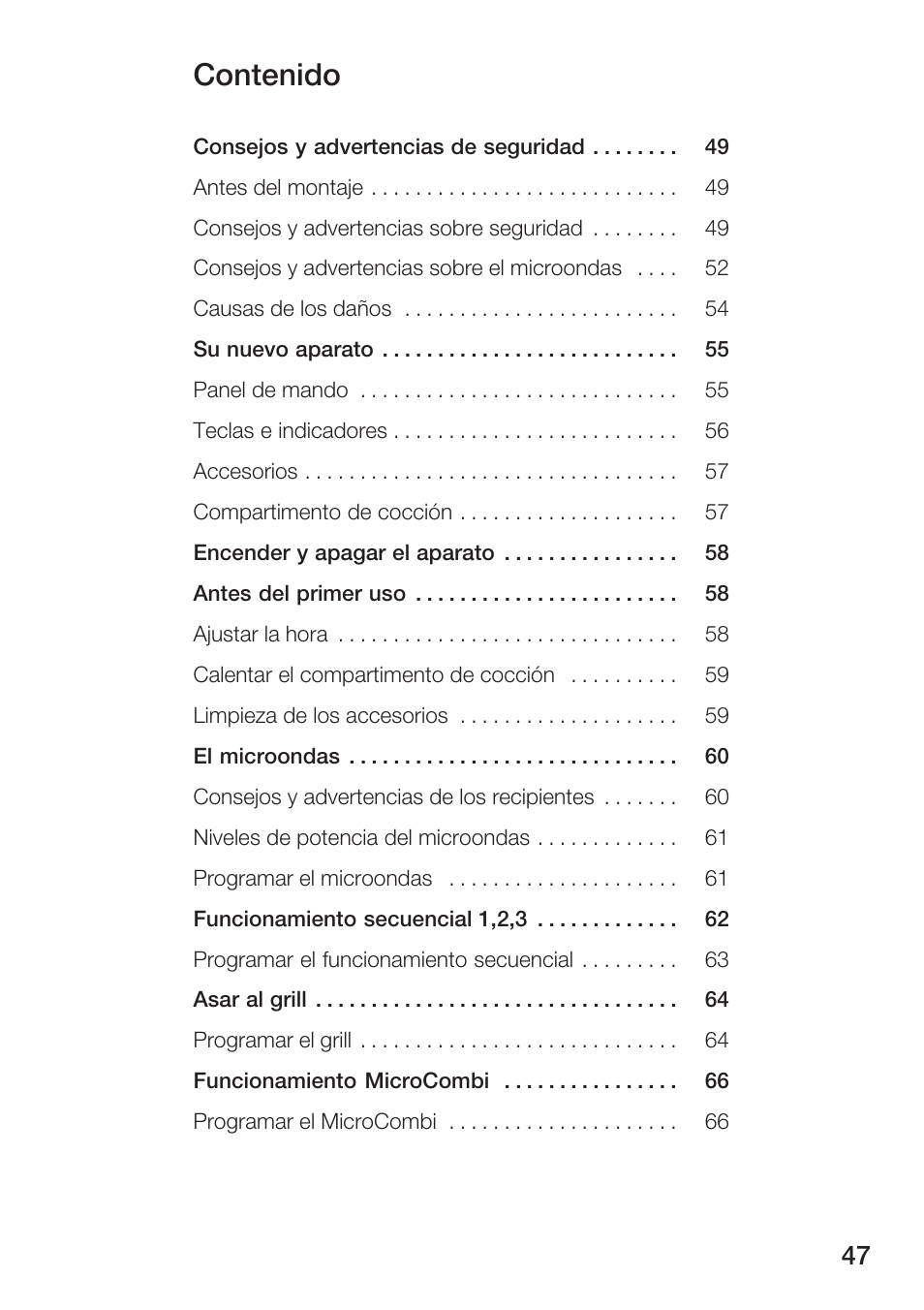 Siemens HF25G5L2 User Manual | Page 47 / 188