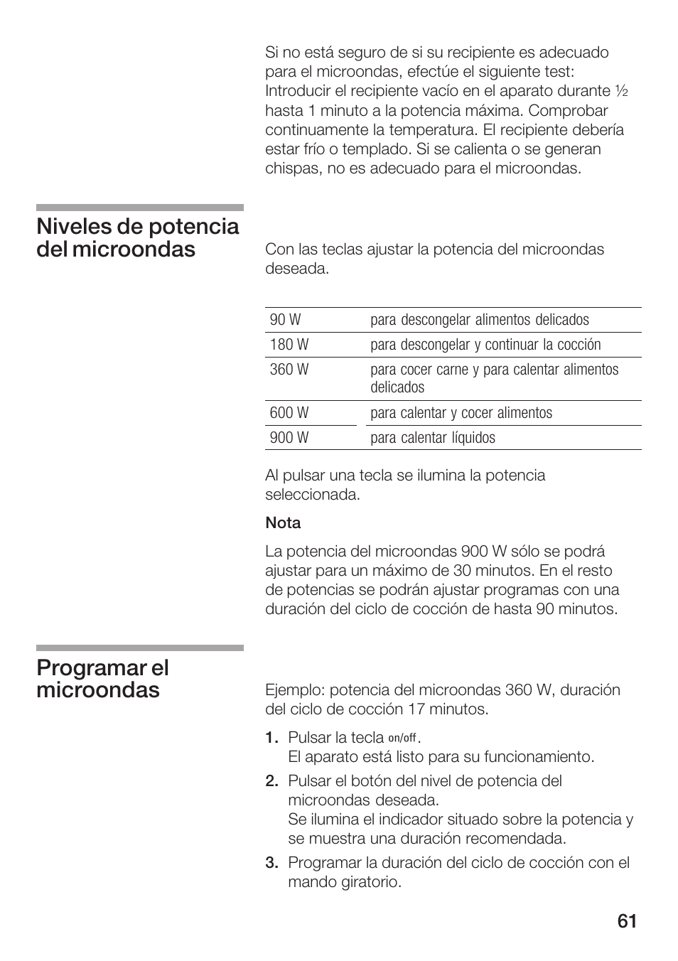 Siemens HF25G5L2 User Manual | Page 61 / 188