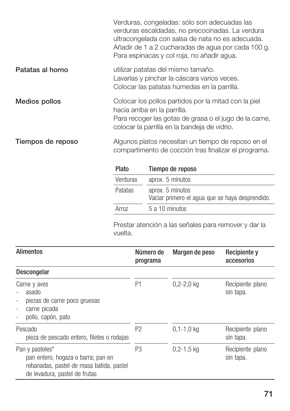 Siemens HF25G5L2 User Manual | Page 71 / 188