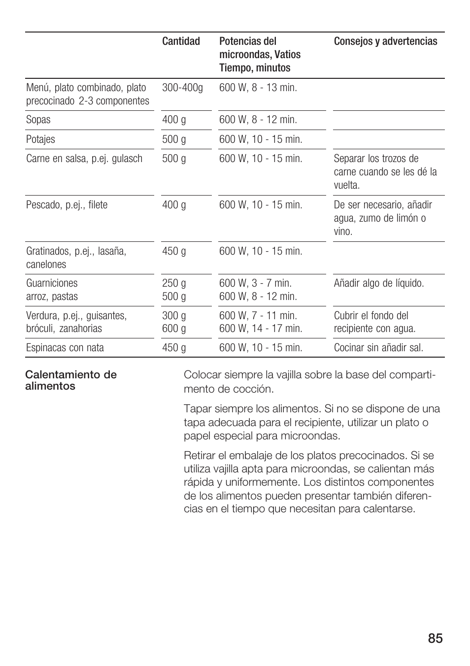 Siemens HF25G5L2 User Manual | Page 85 / 188