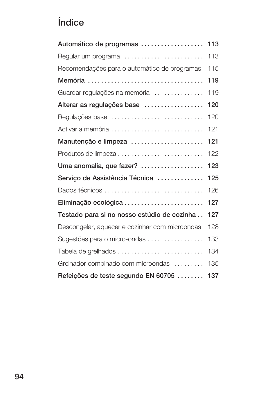 Índice | Siemens HF25G5L2 User Manual | Page 94 / 188