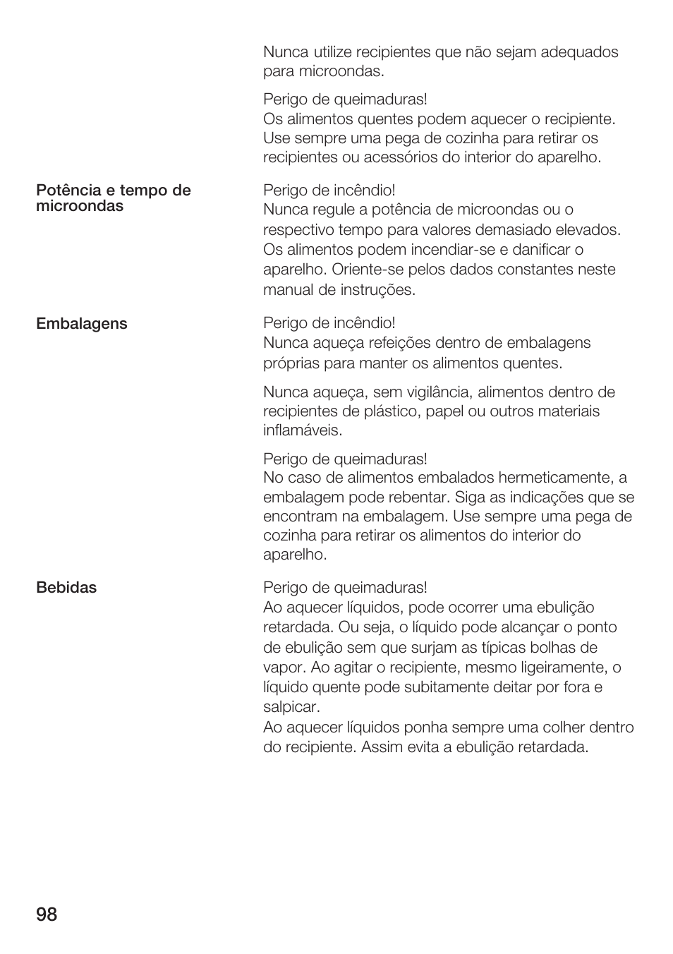 Siemens HF25G5L2 User Manual | Page 98 / 188