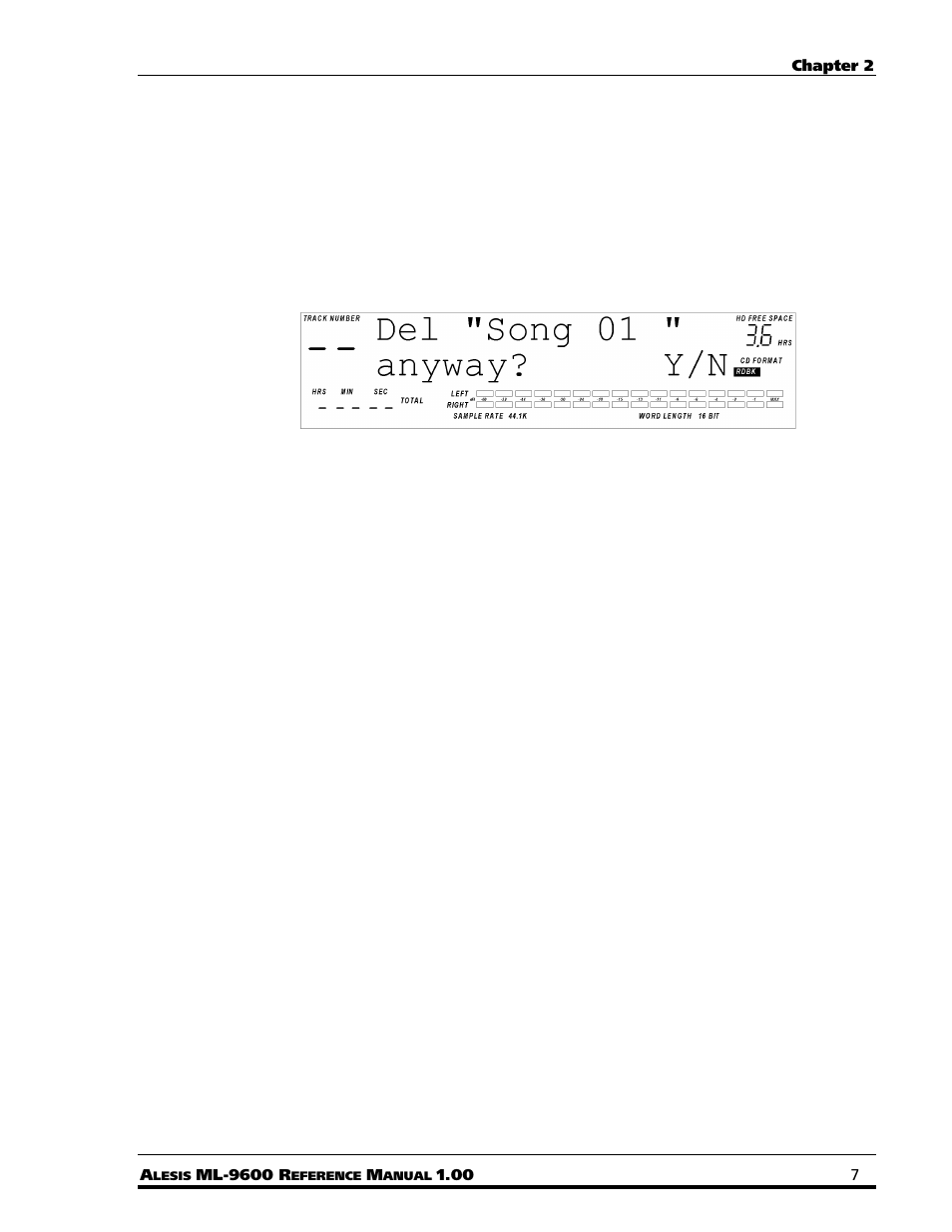 ALESIS MASTERLINK ML-9600 User Manual | Page 11 / 24