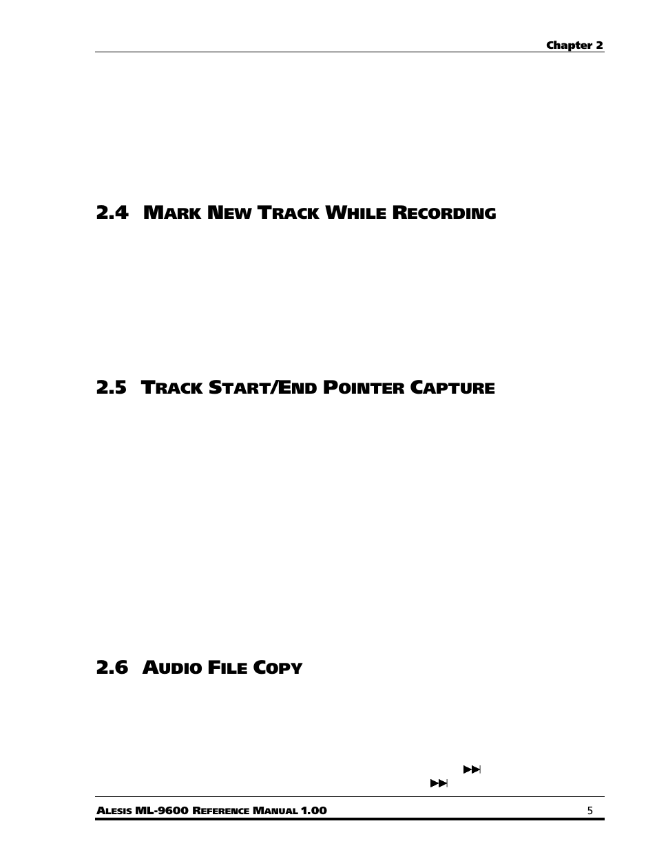 ALESIS MASTERLINK ML-9600 User Manual | Page 9 / 24