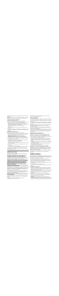 A) cambio de inyectores (fig. 6), B) reglaje de los grifos (fig. 7), Coloque los mandos en la posición de mínimo | Indications de sécurité, Avant l'installation, Préparation du meuble (fig.1-2), Installation de l'appareil, A) installation normale (fig. 3a), Encastrez et centrez la plaque de cuisson, Tournez les agrafes et serrez-les à fond | Siemens EP916QB91E User Manual | Page 7 / 18