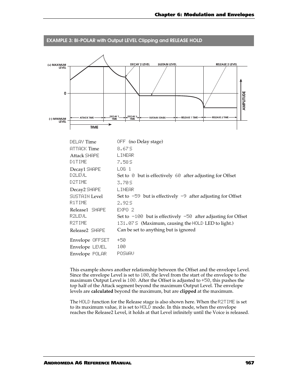 ALESIS ANDROMEDA A6 User Manual | Page 169 / 280