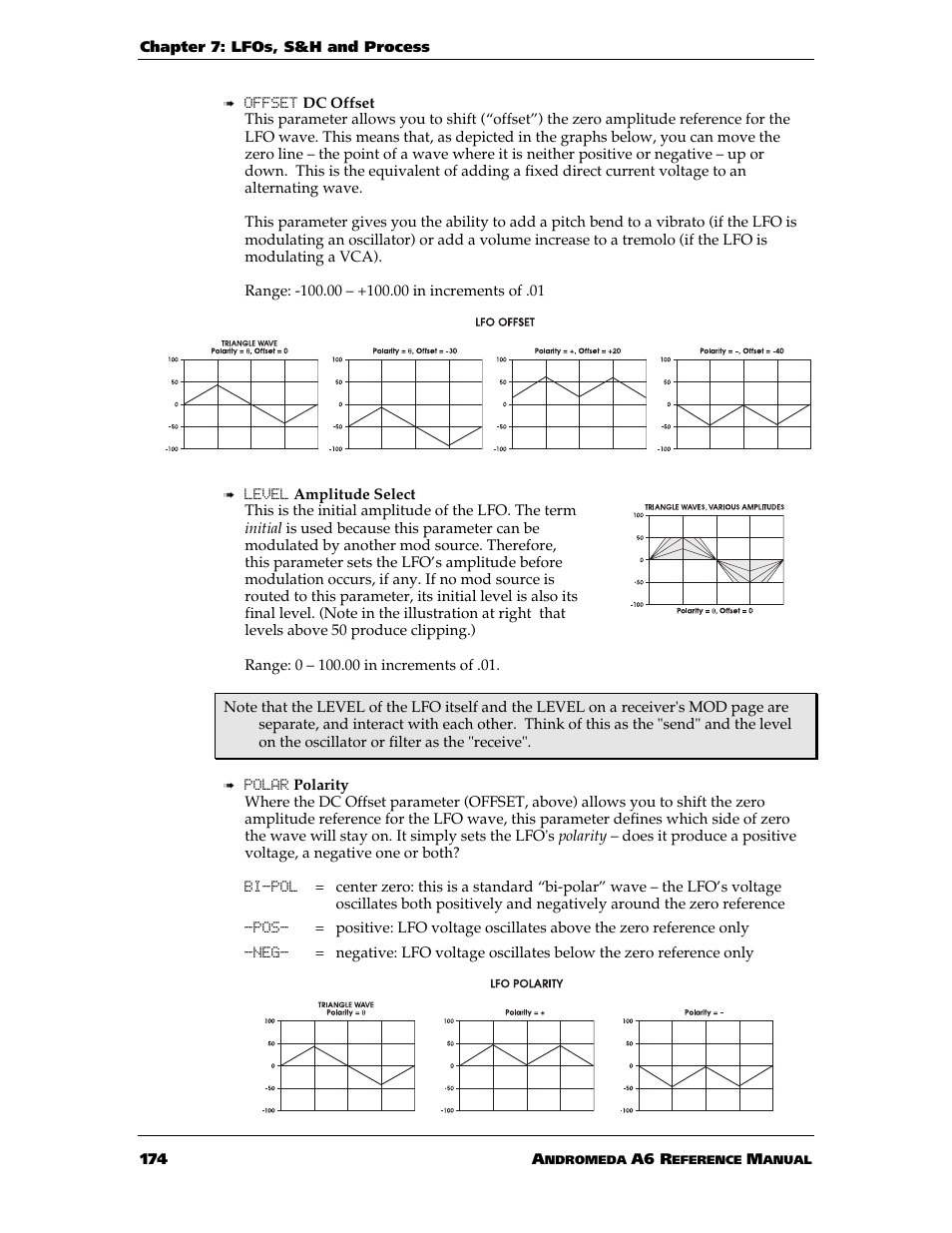 ALESIS ANDROMEDA A6 User Manual | Page 176 / 280