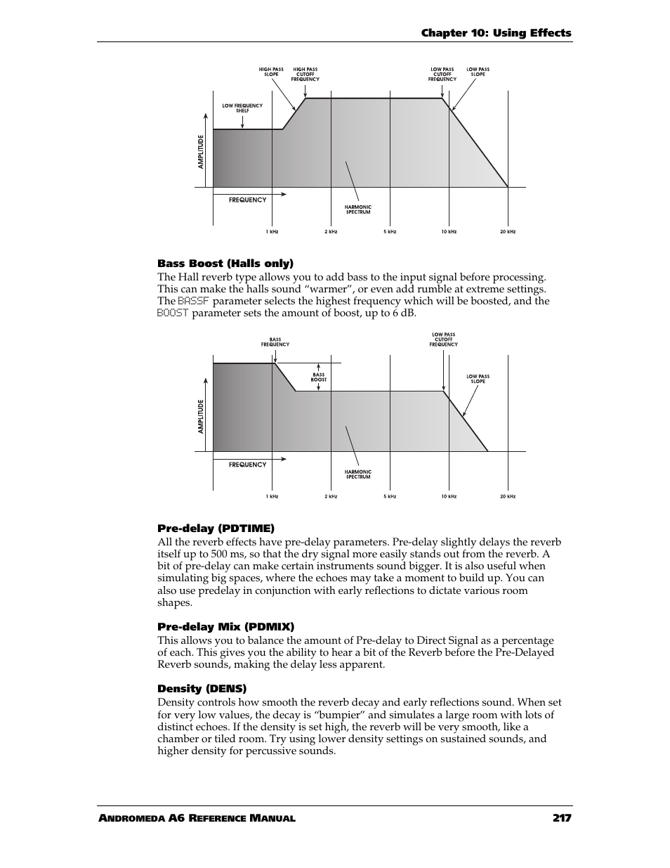 ALESIS ANDROMEDA A6 User Manual | Page 219 / 280