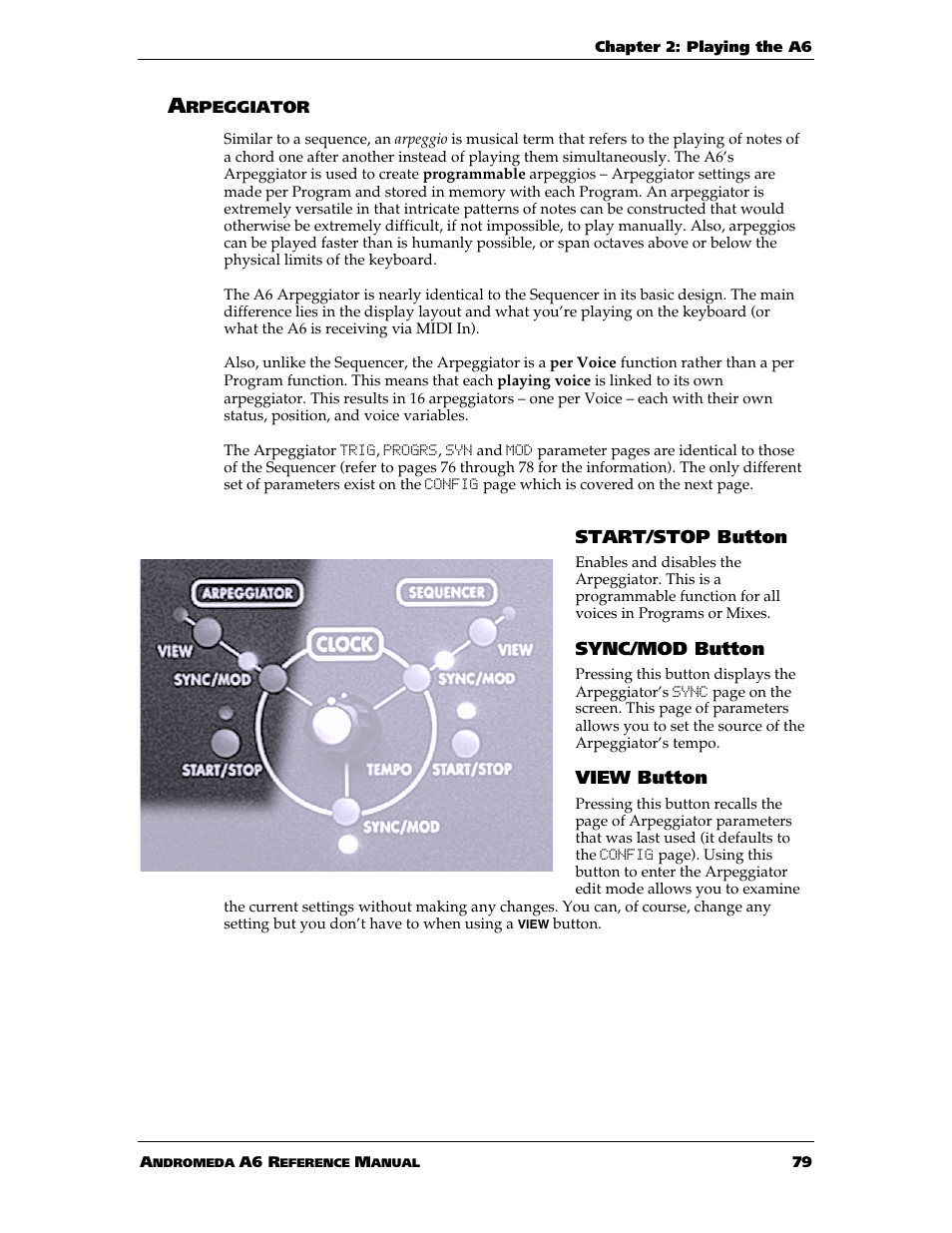 ALESIS ANDROMEDA A6 User Manual | Page 81 / 280