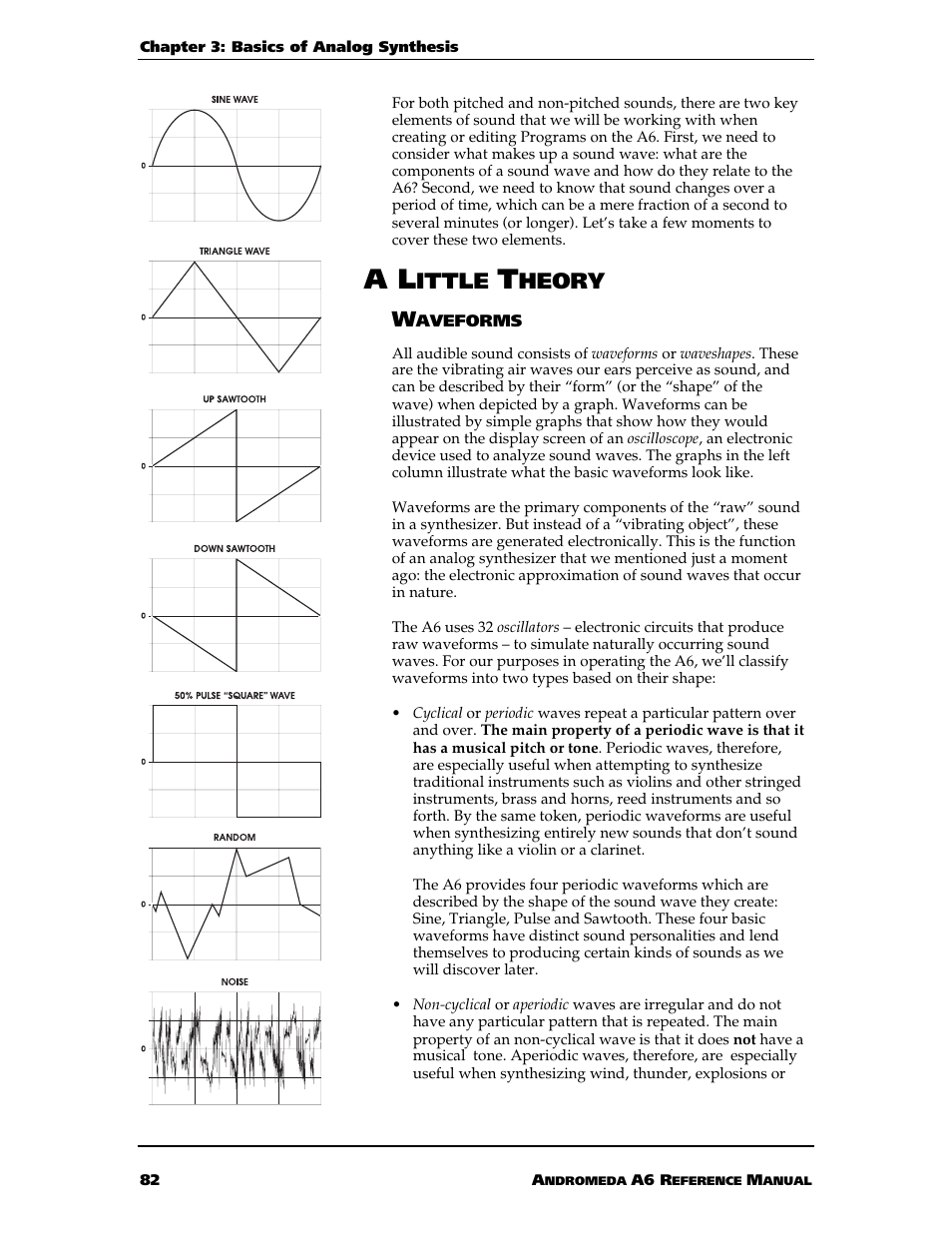 Ittle, Heory | ALESIS ANDROMEDA A6 User Manual | Page 84 / 280
