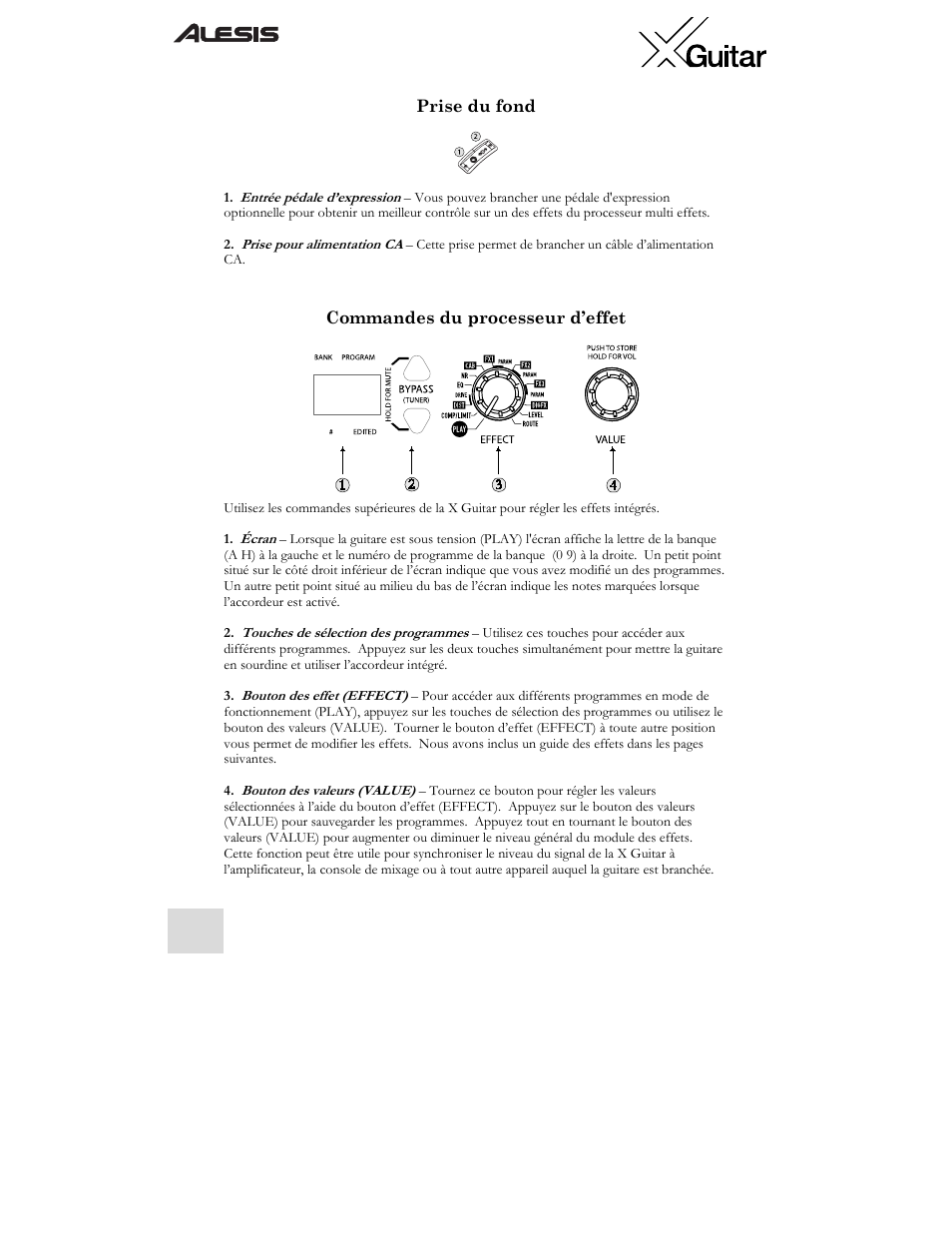 ALESIS X User Manual | Page 38 / 82