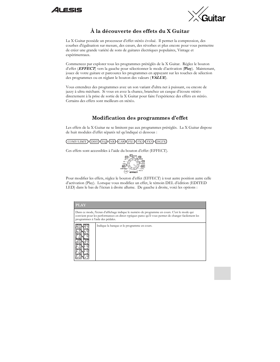 ALESIS X User Manual | Page 39 / 82