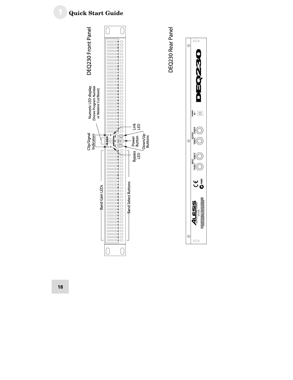 ALESIS DEQ230D User Manual | Page 20 / 80