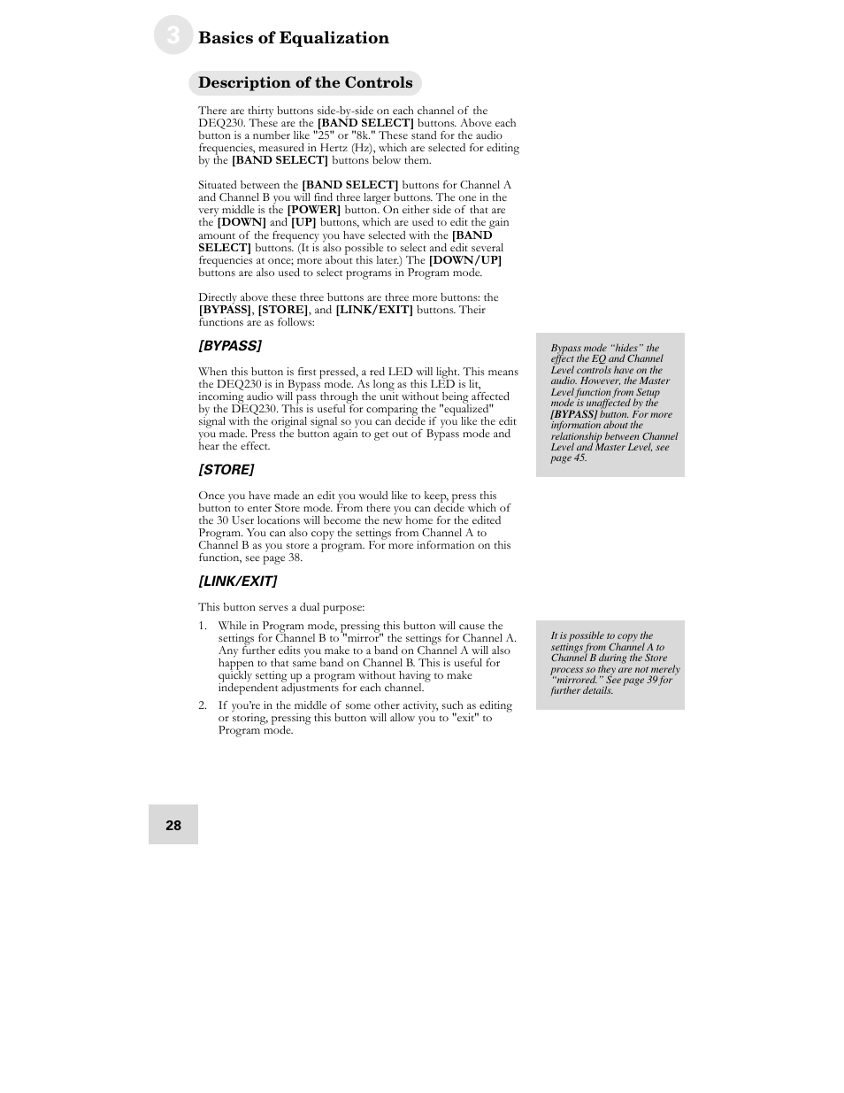 ALESIS DEQ230D User Manual | Page 30 / 80