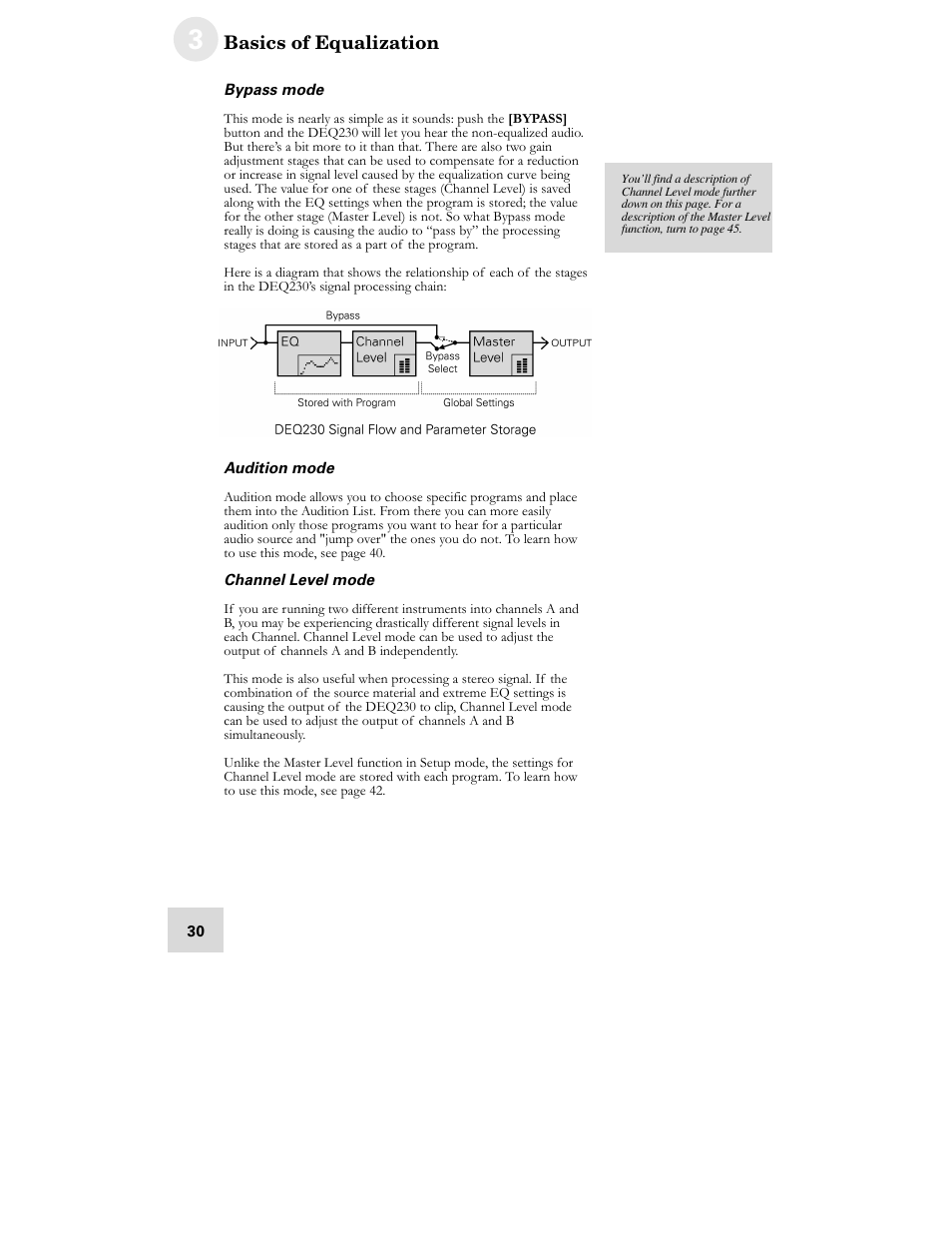 ALESIS DEQ230D User Manual | Page 32 / 80