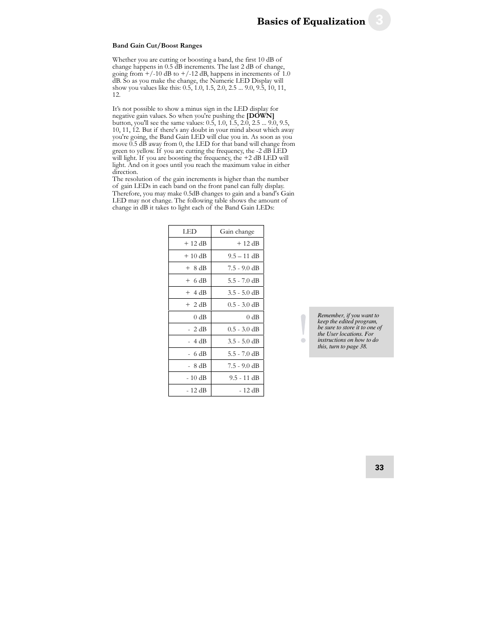 ALESIS DEQ230D User Manual | Page 35 / 80