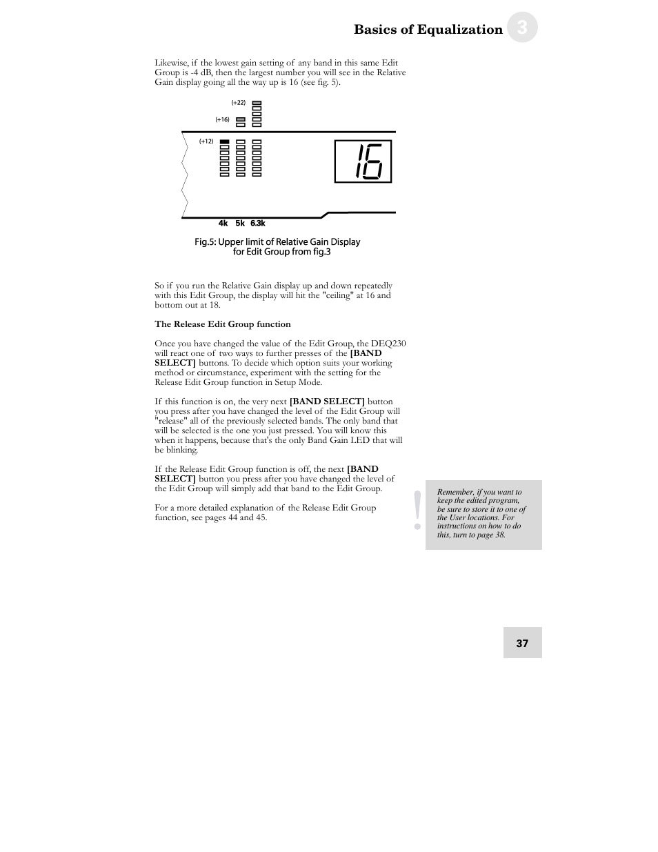 ALESIS DEQ230D User Manual | Page 39 / 80
