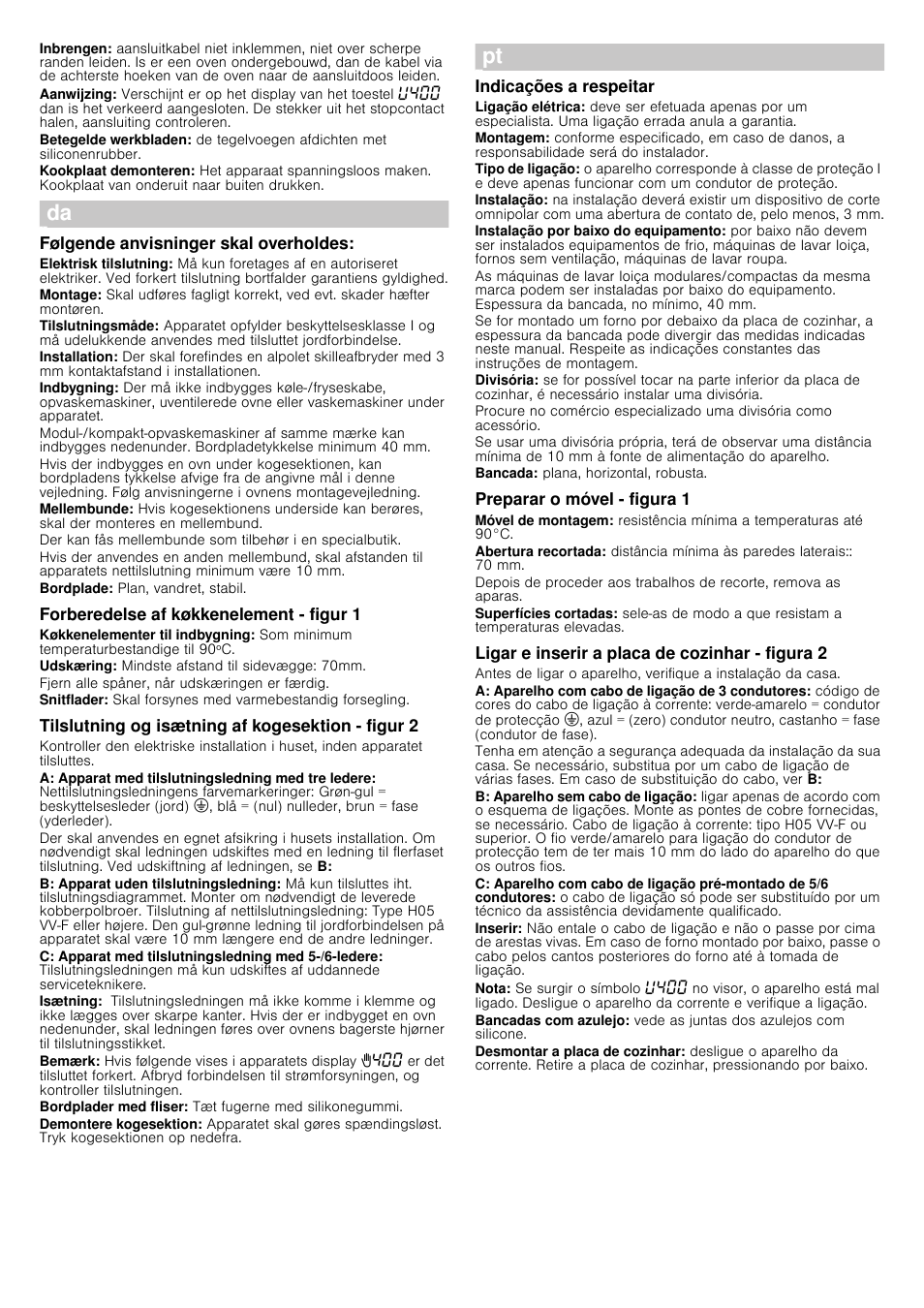 Siemens ET975MK21E User Manual | Page 4 / 8