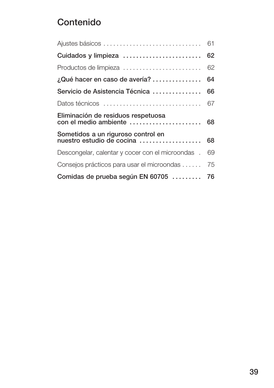 Siemens HF25M5L2 User Manual | Page 39 / 160