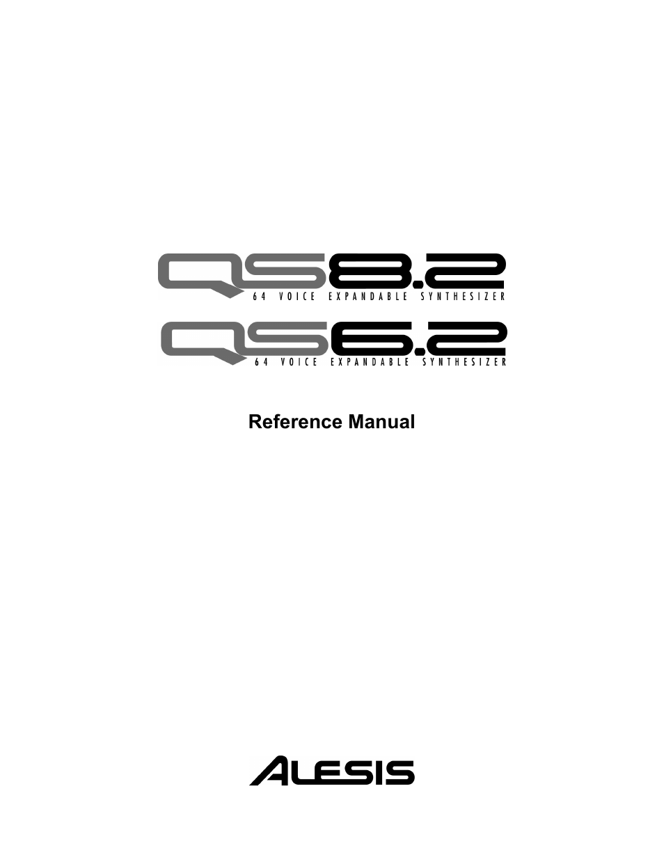 ALESIS QS6.2 User Manual | 105 pages