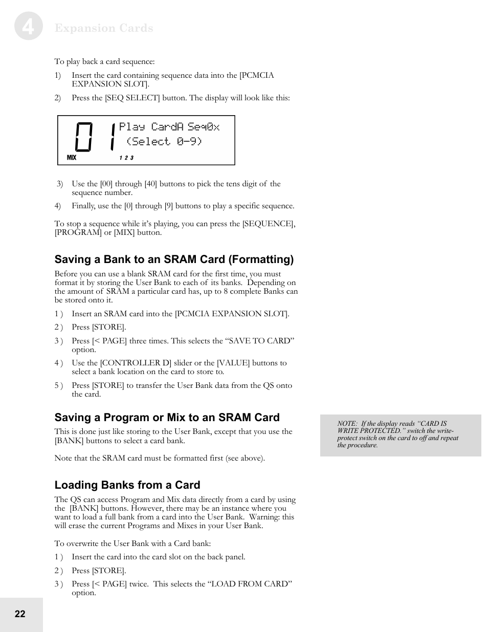 ALESIS QS6.2 User Manual | Page 24 / 105