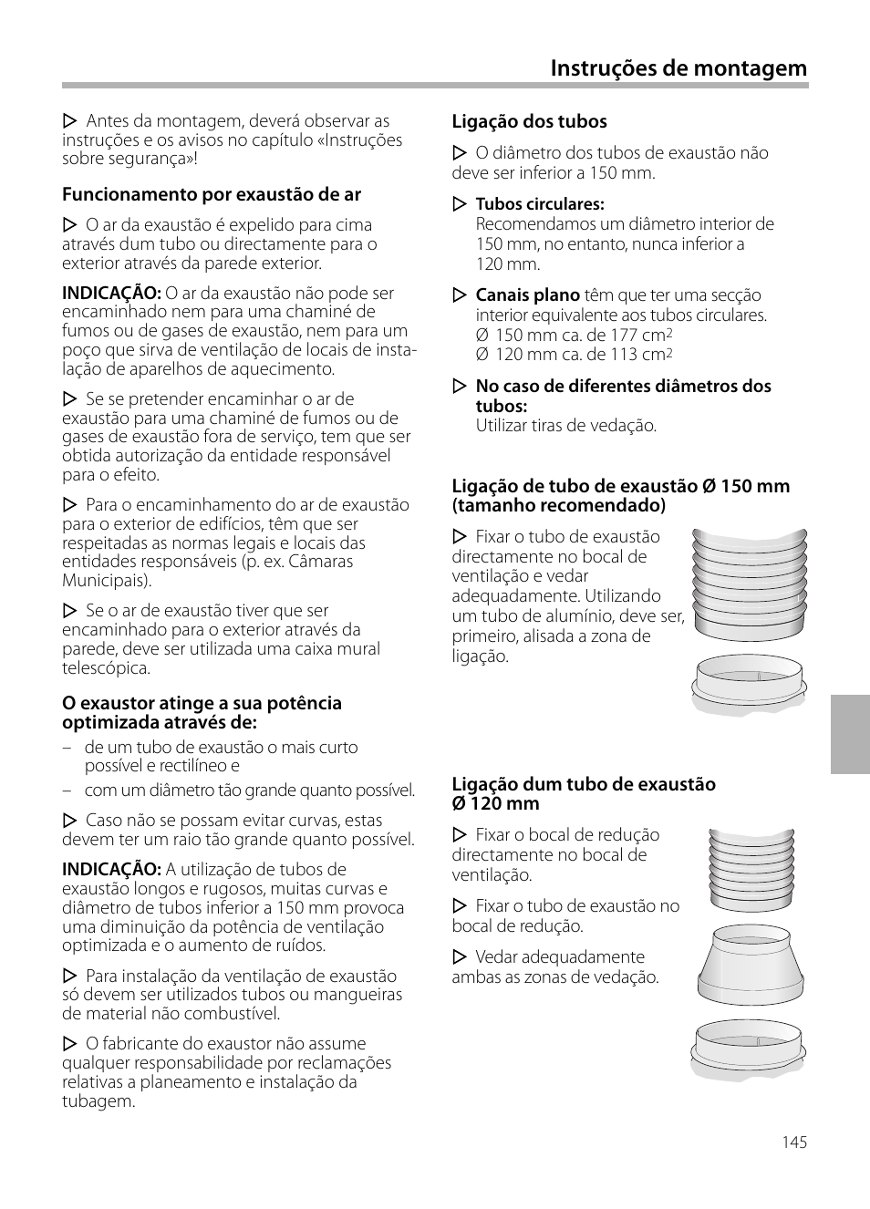 Instruções de montagem | Siemens LC958BA90 User Manual | Page 145 / 156