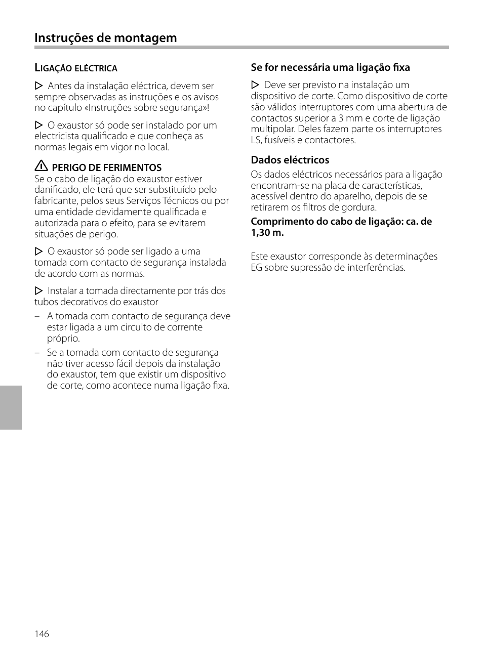 Instruções de montagem | Siemens LC958BA90 User Manual | Page 146 / 156