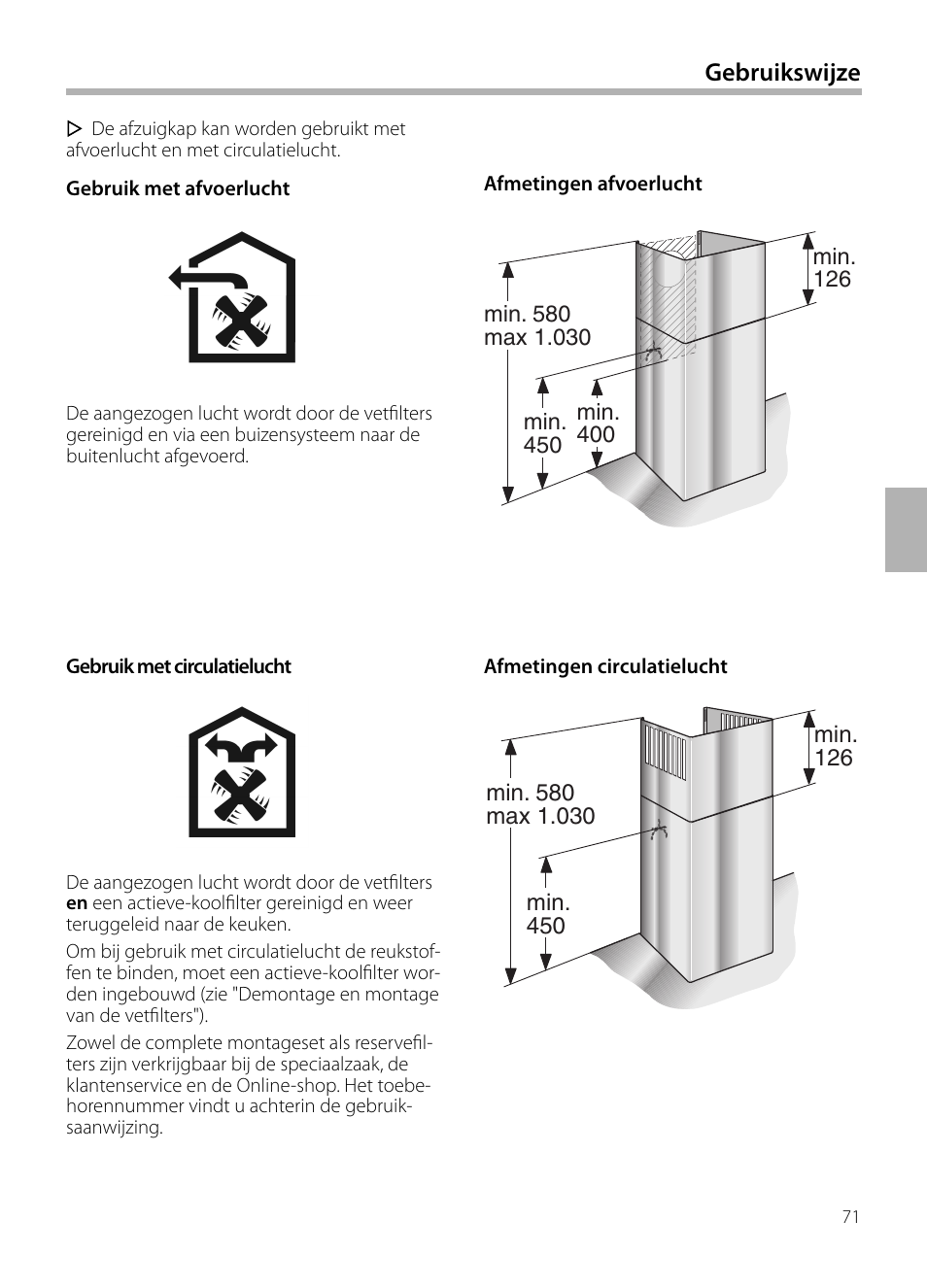 Gebruikswijze | Siemens LC958BA90 User Manual | Page 71 / 156