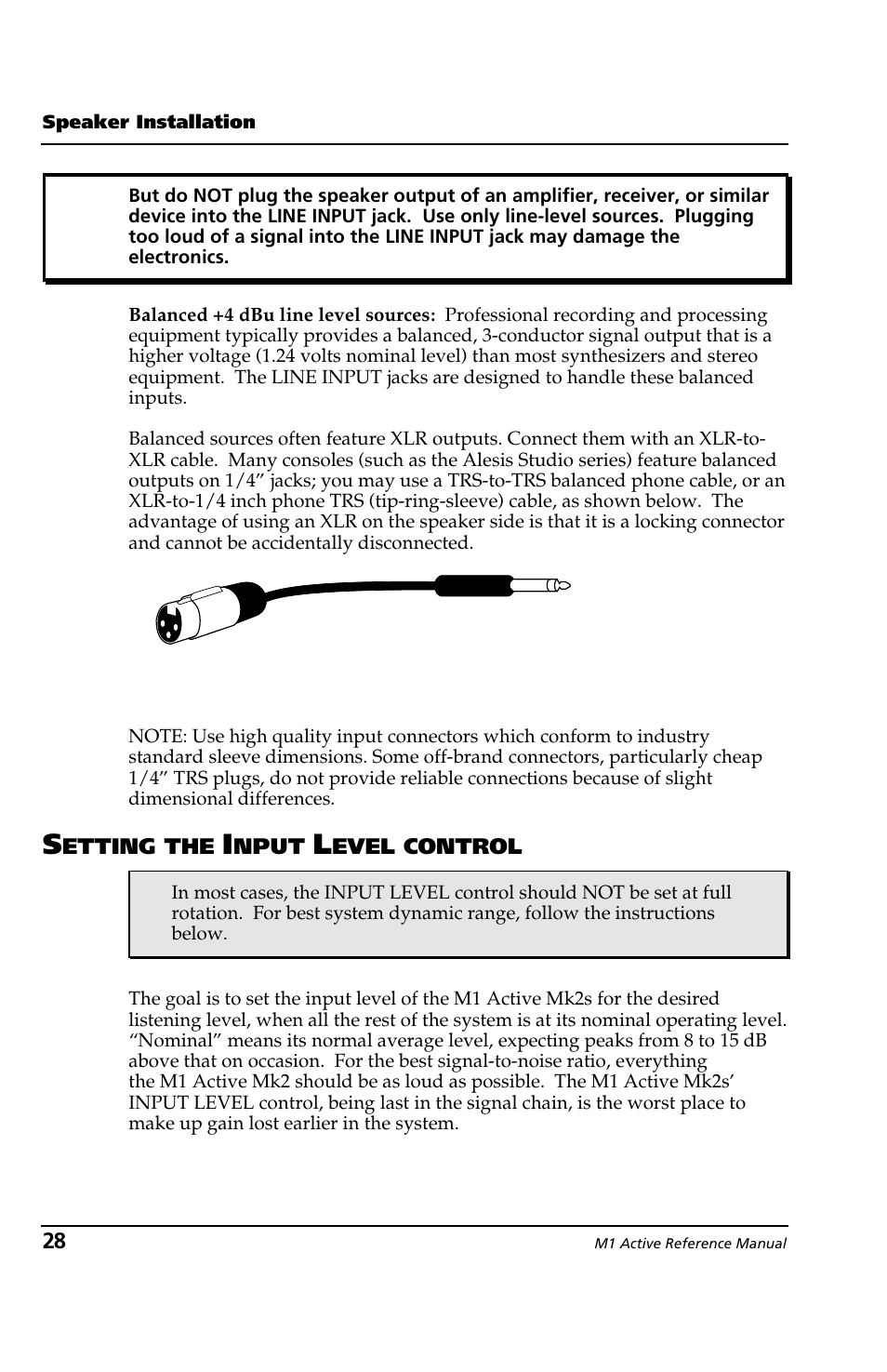 ALESIS M1 Active Mk2 User Manual | Page 26 / 44