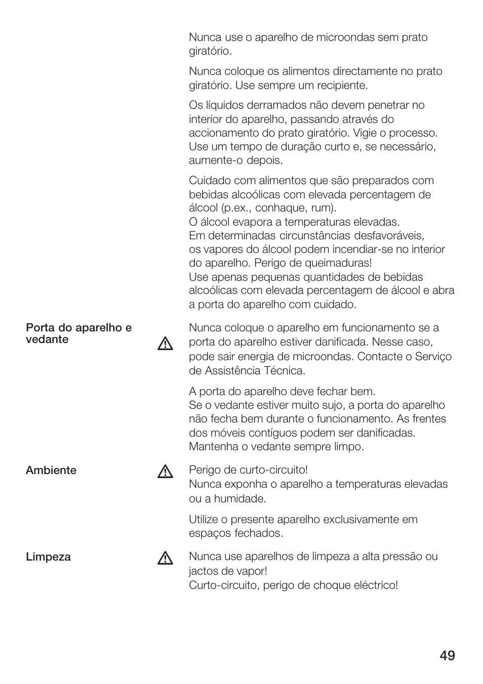 Siemens HF15G561 User Manual | Page 49 / 164